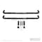 Westin Automotive 19-C SILVERADO/SIERRA 1500 CREW CAB BLACK E-SERIES 3 NERF BARS 23-4135 - alternate 6